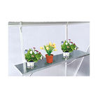 Green Aluminium Greenhouse Accessories 1.0mm 1.2mm 3 Tier Slated Staging For Flowers