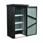 Upright Metal Compact Storage Shed 29kgs 33kgs HDG Galvanized color sheet