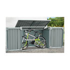 23KG Small Metal Storage Shed Double Hinged Door Metal Garden Storage Cabinet 3x5ft