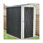 Galvanized Steel Outdoor Garden Arrow Storage Shed Compact 0.25mm With Pent Roof