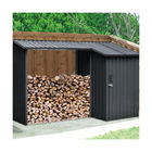 WS-XDB Outdoor Metal Storage Shed 0.25mm 0.6mm Green RAL8011