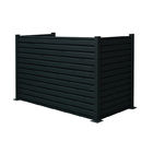 quickly assembly Aluminium Garden Panels Anthracite RAL7016
