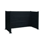 quickly assembly Aluminium Garden Panels Anthracite RAL7016