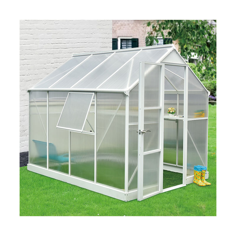 Strong Aluminum Hobby Greenhouse 6x6ft 6x8ft 6x10ft UV Protecting